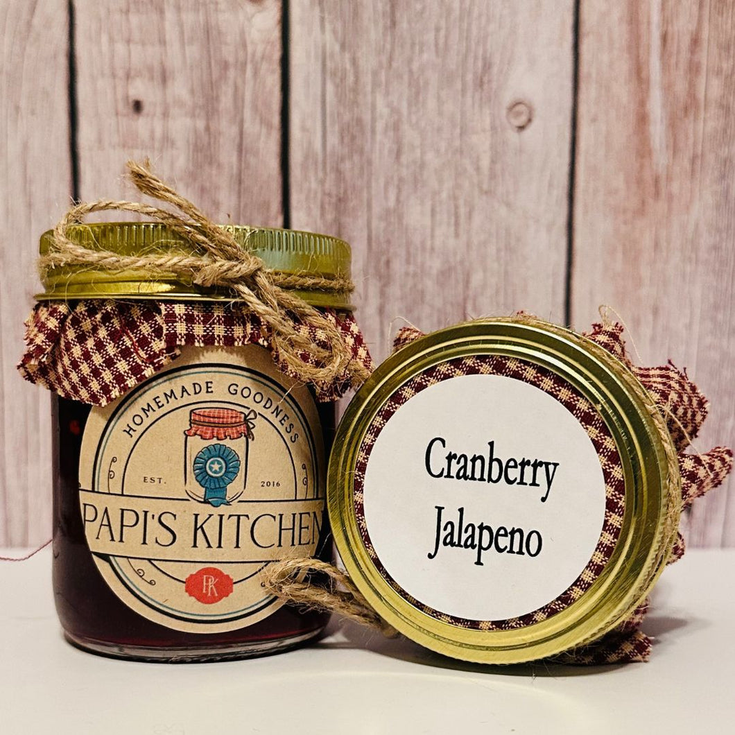 Cranberry Jalapeño Jam
