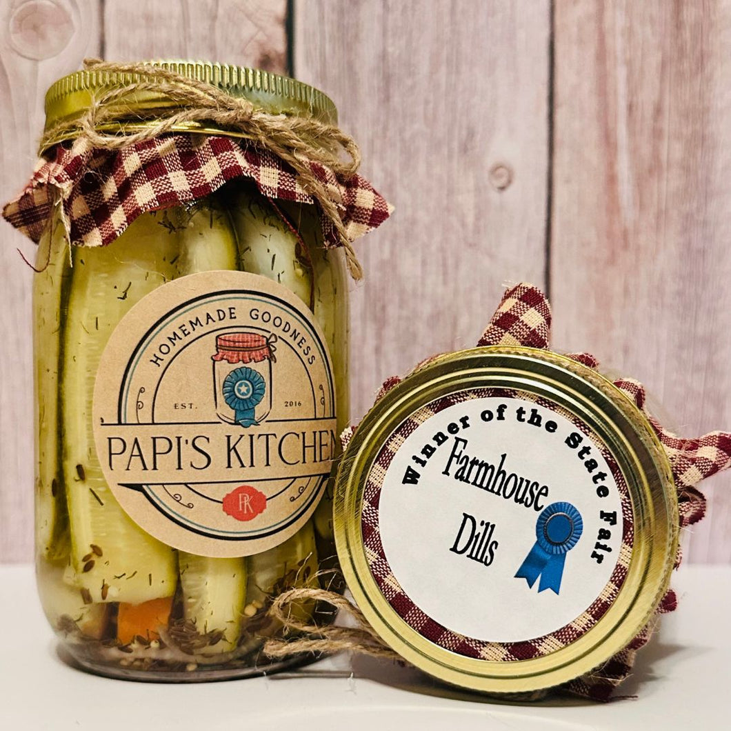 Farmhouse Pickles - State Fair Winner!