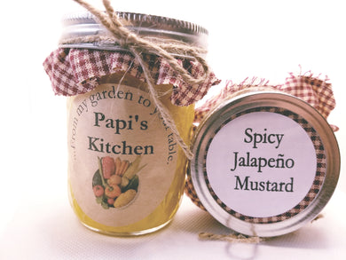 Spicy Jalapeno Mustard  - State Fair Winner!