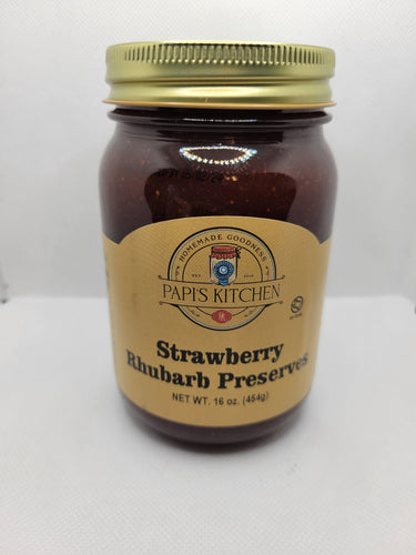 Strawberry Rhubarb Preserves